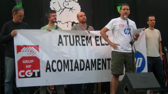 Jordi Saladie (CGT): 'HP fa acomiadaments sense sentit'
