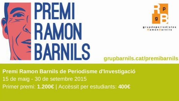 Torna el premi de periodisme d'investigació Ramon Barnils