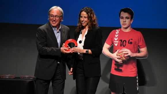 Marta Marrero s'endú el premi a la Millor Projecció Exterior de la 21a Nit de l'Esport