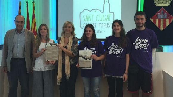 Sant Cugat es compromet amb les persones refugiades amb diferents iniciatives