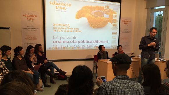 El Col·lectiu Educació Viva portarà la seva demanda a la Generalitat