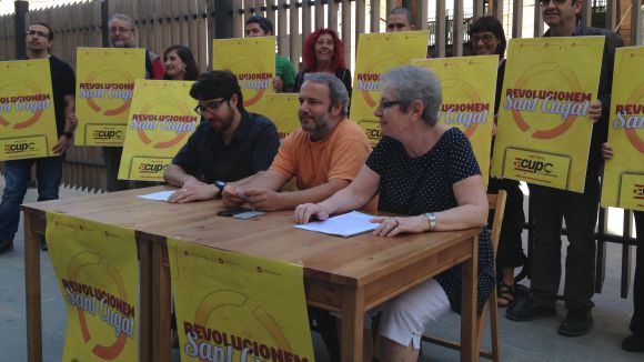 Més de 500 persones mostren el suport a la CUP-PC per a les municipals