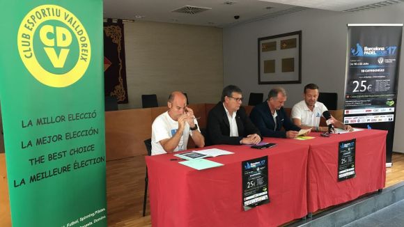 El Club Esportiu Valldoreix acull la setena prova del torneig Circuit Barcelona Pàdel Tour