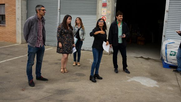 El Punt Verd del Centre es renova per impulsar el reciclatge i l'intercanvi d'objectes de segona mà