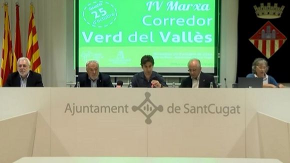La 4a Marxa del Corredor Verd del Vallès espera aplegar uns 300 inscrits