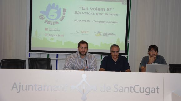 L'esport escolar santcugatenc centra el seu model en els valors