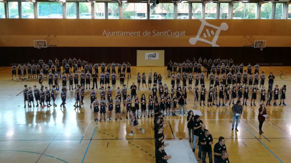 El Qbasket Sant Cugat presenta 19 equips sota el lema 'Picant Pedra', una aposta de formació en valors