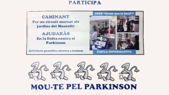La plaça d'Octavià acull avui diverses activitats per conscienciar sobre el Parkinson