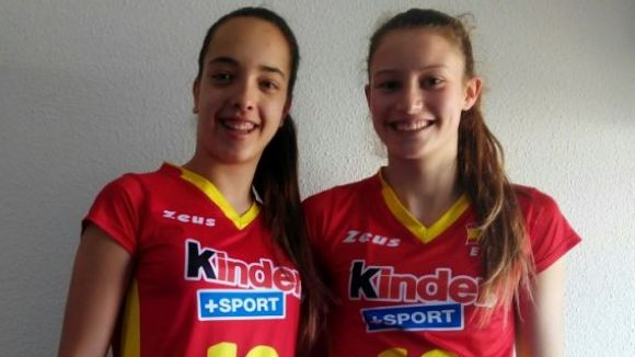 Ariadna Priante, convocada amb la selecció espanyola sub 16 de voleibol