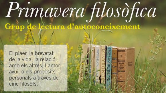 El club de lectura Primavera Filosòfica reflexiona avui sobre les relacions humanes