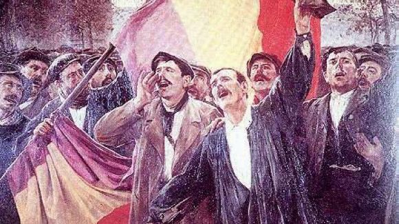 ERC i el PSC commemoren el 85è aniversari de la proclamació de la Segona República