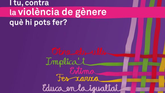 Sant Cugat commemora el Dia contra la Violència de Gènere amb una quinzena d'activitats
