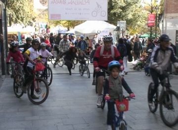 Pedalada contra el canvi climàtic en la Setmana de la Mobilitat Sostenible i Segura