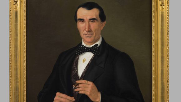 El Museu rep la donació d'un quadre de Lluís Vermell restaurat pel CRBM