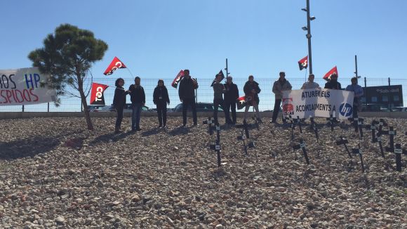 CGT convoca avui una jornada de vaga a tres companyies de Hewlett-Packard