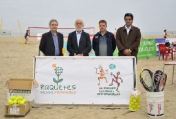 El Club Tennis Natació Sant Cugat i Raquetes Solidàries continuen la seva col·laboració