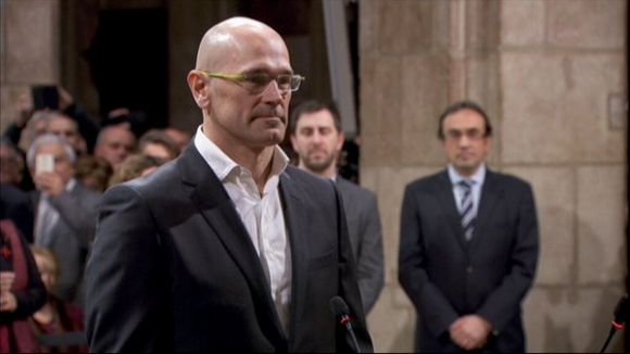 Suspesa cautelarment la conselleria d'Afers Exteriors de Raül Romeva