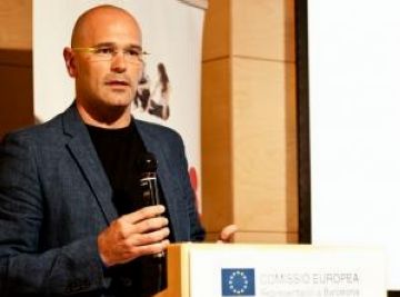 ICV-EA celebra l'acte central de campanya de la comarca a Sant Cugat defensant el 'no'