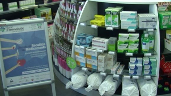 Nou farmàcies participen aquest dissabte a la 10a recollida solidària de medicaments