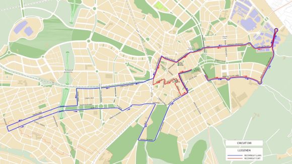 Alt: La cursa DiR-Mossos d'Esquadra provocarà talls de trànsit