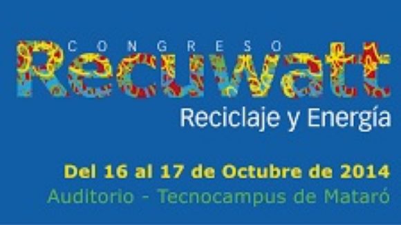 Lluís Recoder i Víctor Martínez, representació santcugatenca al congrés Recuwatt