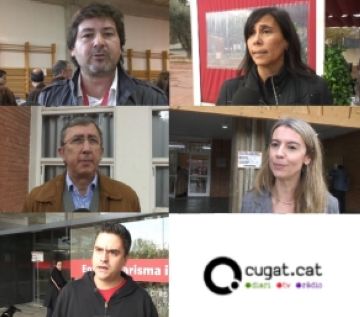 Els partits polítics fan una crida a la participació