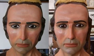 Carles Falp: 'Ja tocava restaurar els Gegants'