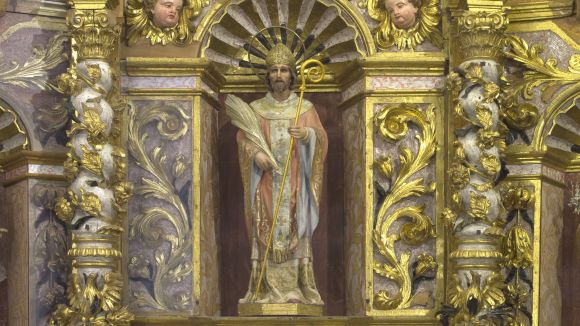 El CRBMC acaba la restauració del retaule barroc de Sant Serni
