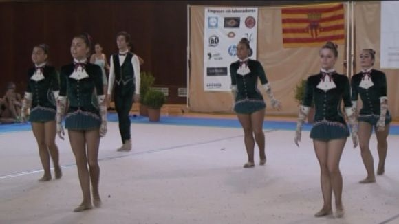 El pav 3 acull aquest dissabte el Campionat de Catalunya de rítmica