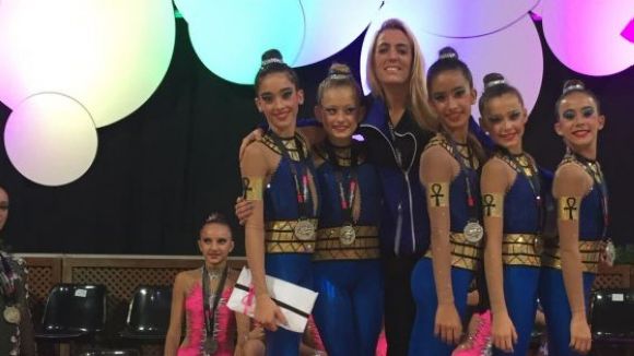 Una desena d'equips del Gimnàstica Sant Cugat disputen la final catalana