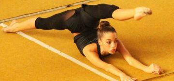 La gimnasta del Muntanyenc Gemma Olivier, sisena a l'estatal de rítmica