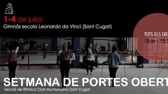 El Muntanyenc organitza una jornada de portes obertes de rítmica al juliol