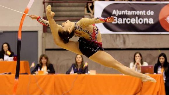 Natàlia Garcia fa un sisè lloc al Ciutat de Barcelona de rítmica