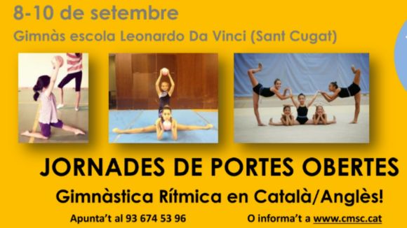 La rítmica del Muntanyenc convida a provar aquest esport dilluns vinent