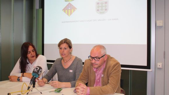 Una delegació institucional de La Haba tornarà la visita a Sant Cugat a l'estiu