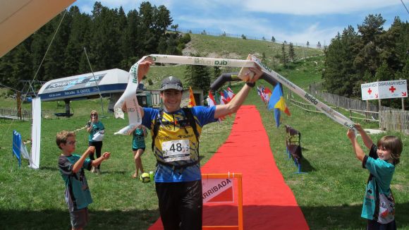 Roger Casal es proclama vencedor de la cursa d'orientació amb més controls de la història