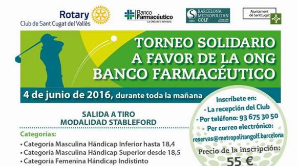 El Rotary Club organitza un torneig de golf solidari al Metropolitan Golf