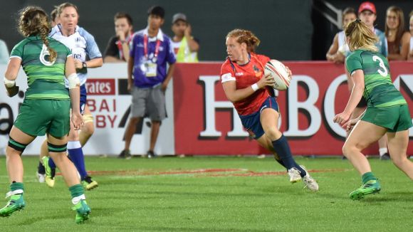 Bárbara Pla disputarà els quarts de final de la Sèrie Mundial de Dubai de rugbi a 7