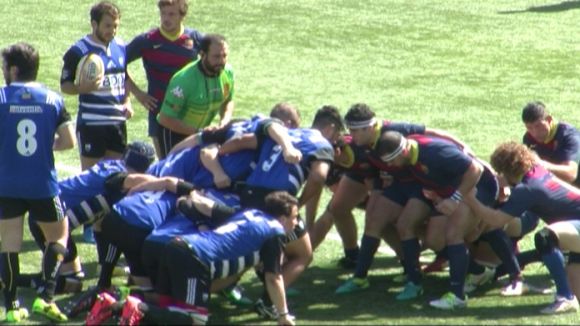 Un Rugby Sant Cugat competitiu perd la final de la Copa Catalana contra el FC Barcelona