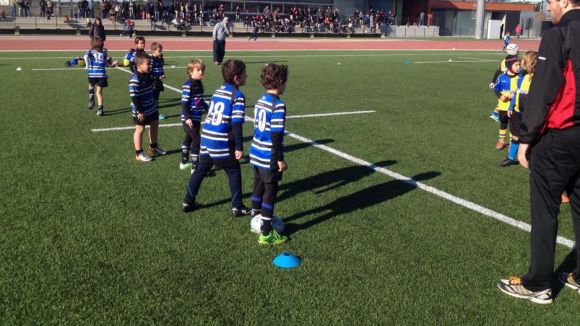 El Rugby Sant Cugat, present a la Trobada d'Escoles de Rugbi de Catalunya