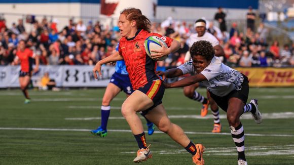 Bàrbara Pla aconsegueix amb la selecció espanyola Seven la Copa de Bronze