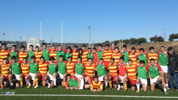 Sant Cugat acull diferents partits de rugbi entre Catalunya i l'equip argentí San Isidro