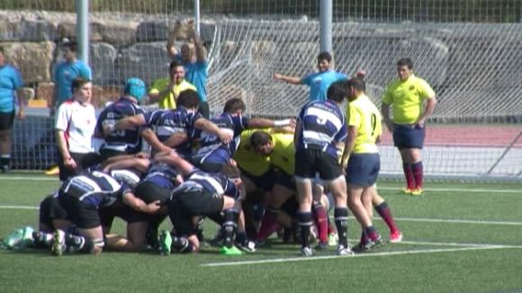 El Rugby Sant Cugat continua invicte després de superar un exigent BUC