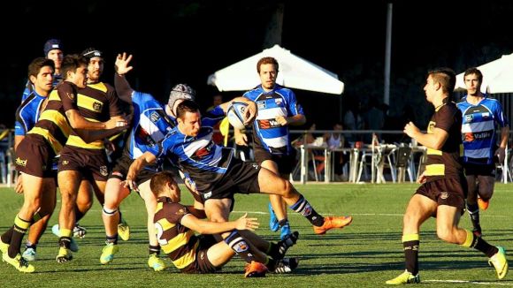 El Club Rugby Sant Cugat es desfà del Fénix de Saragossa i deixa enrere la ratxa negativa