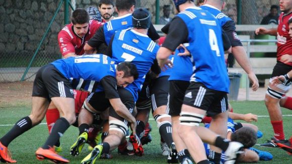 El Club Rugby Sant Cugat necessita superar el RC L'Hospitalet per agafar aire a la tercera posició