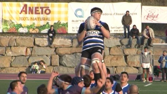 El Rugby Sant Cugat cau contra pronòstic a casa contra la UE Santboiana B