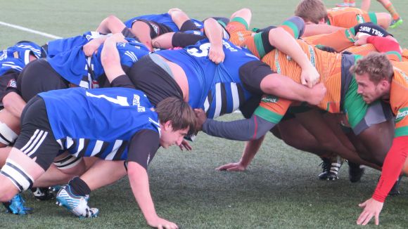 El Club Rugby Sant Cugat vol consolidar la seva reacció davant un rival directe, el Tatami valencià