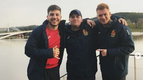 Dani Barranco i Jorge Ortiz, subcampions d'Europa sub 20 de rugbi amb la selecció espanyola