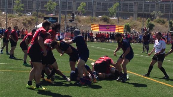 El Rugby Sant Cugat perd davant el Barça i no puja a la Divisió d'Honor