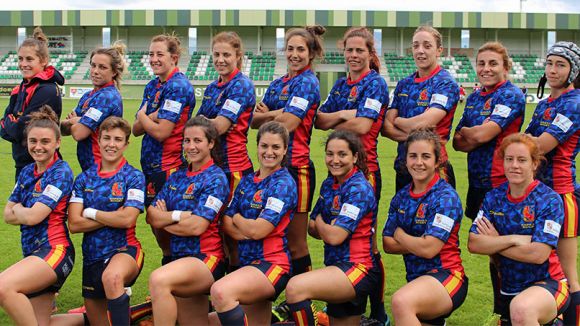 Barbara Pla participa a les Series Mundials de rugbi a 7